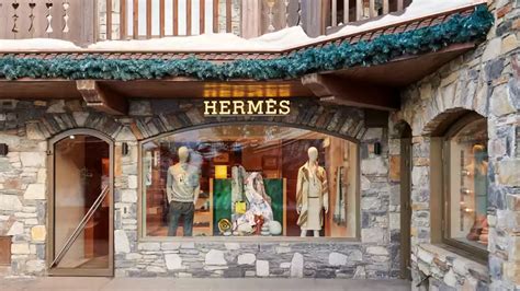 hermès le coeur de courchevel 1850 rue du rocher|hermes stores courchevel.